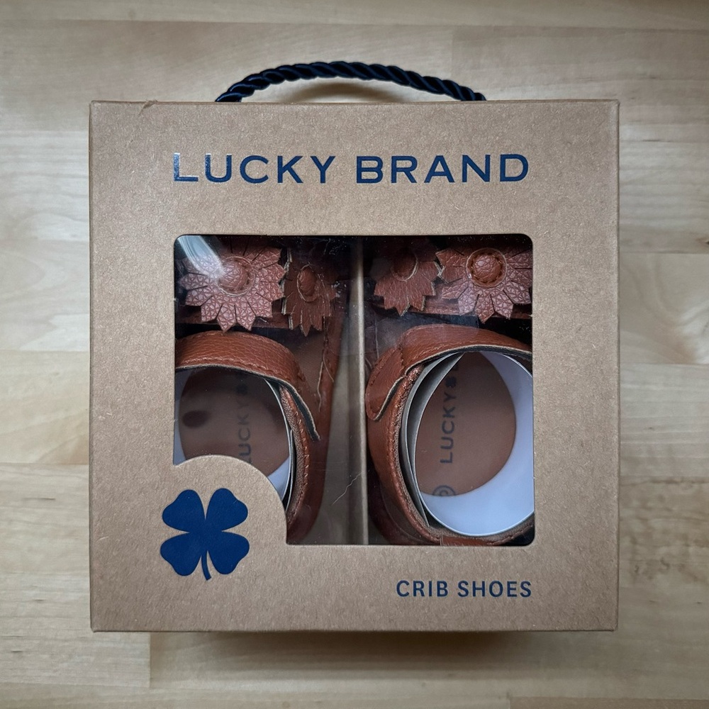 Lucky Brand Crib Shoes size 3